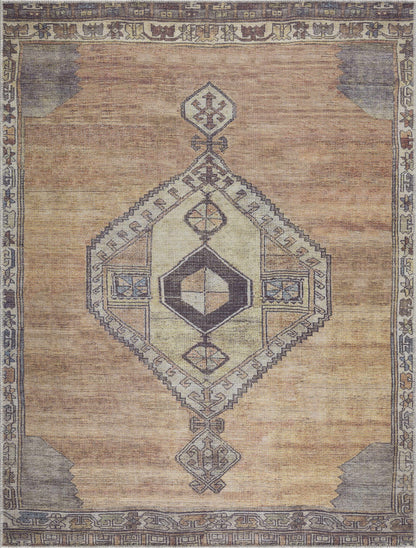 Medinah Washable Area Rug - Soft Durable Stylish Floor Covering