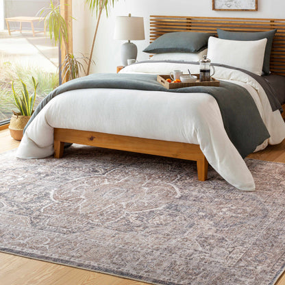Washable Mignon Area Rug - Stylish Durable Easy Clean Rug
