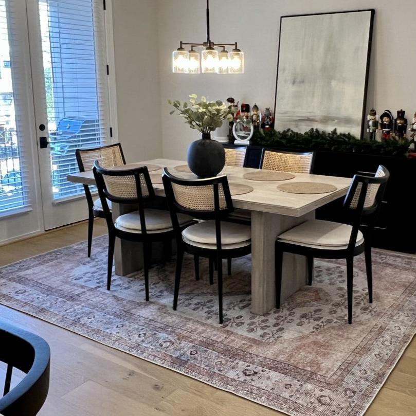 Washable Area Rug - Soft Durable Stylish Home Décor