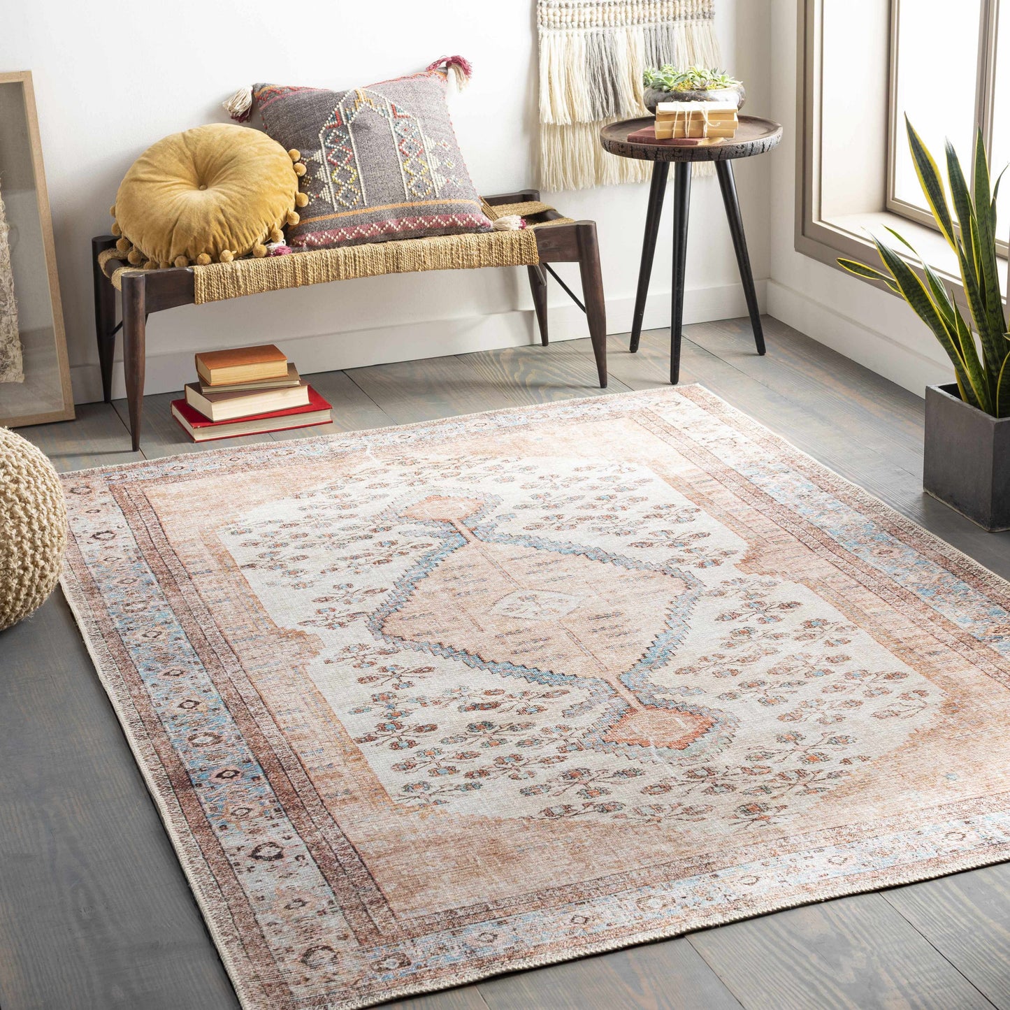 Washable Area Rug - Soft Durable Stylish Home Décor