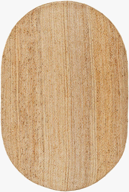 Jute Braided Area Rug - Natural Fiber Home Decor