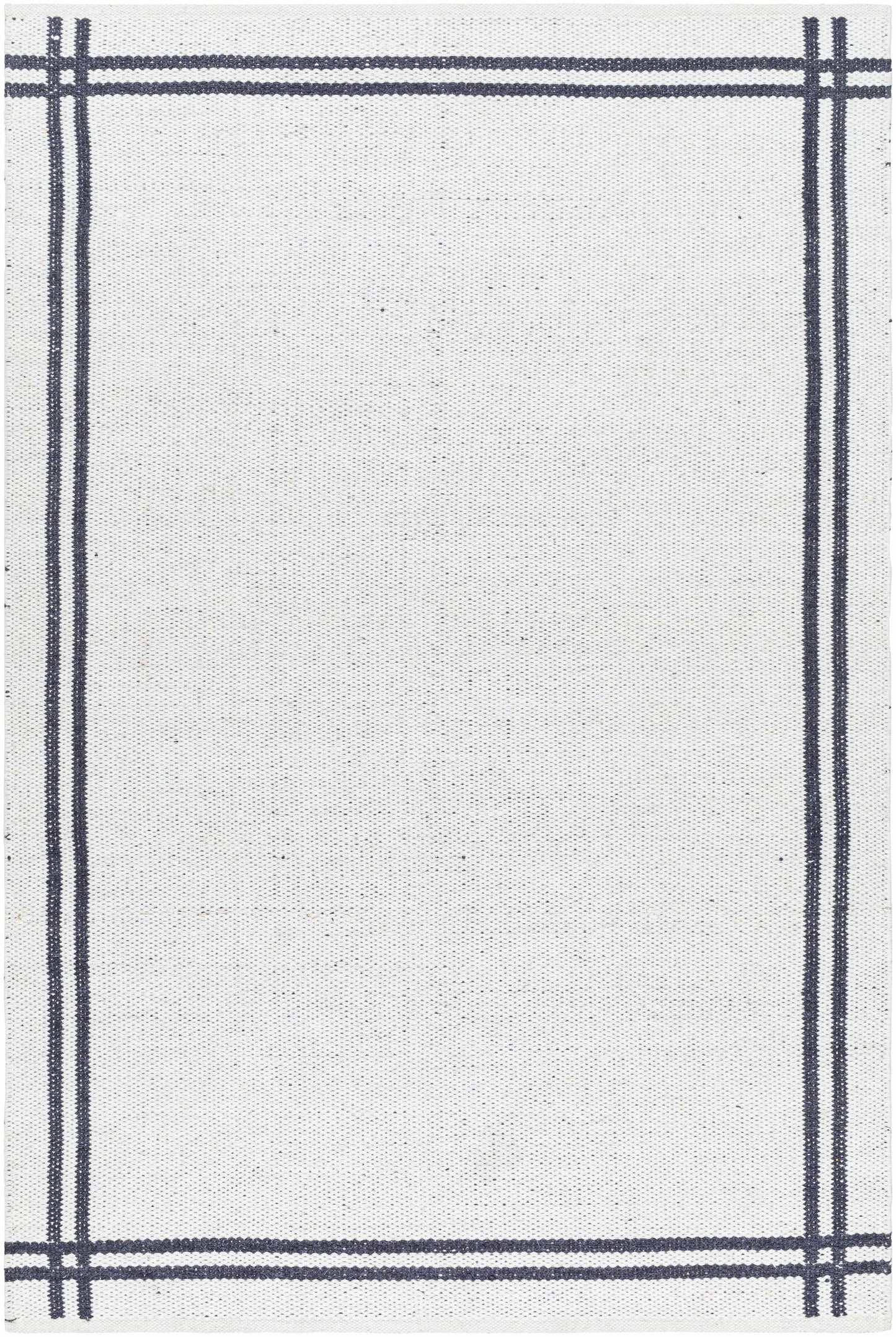 Nimue Wool Area Rug - Elegant Border Design for Cozy Interiors