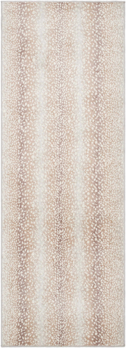 Tan Leopard Print Area Rug - Stylish Home Decor Accent