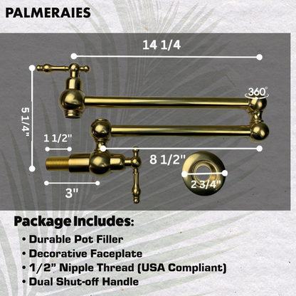 Extendable kitchen faucet
