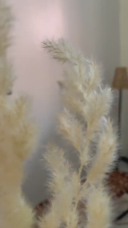 Banc de chambre en bois et cuir - Banc en bois Boho