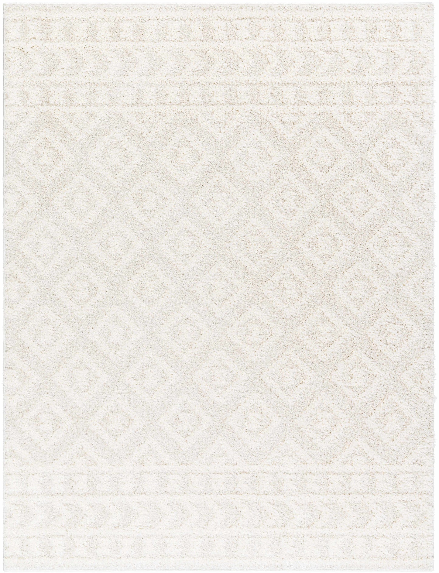 Cream floor rug