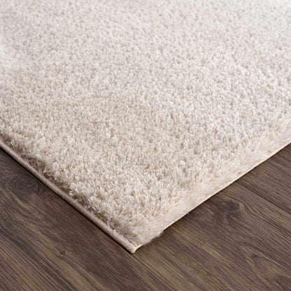 Beige Plush Area Rug - Cozy Home Décor Accent