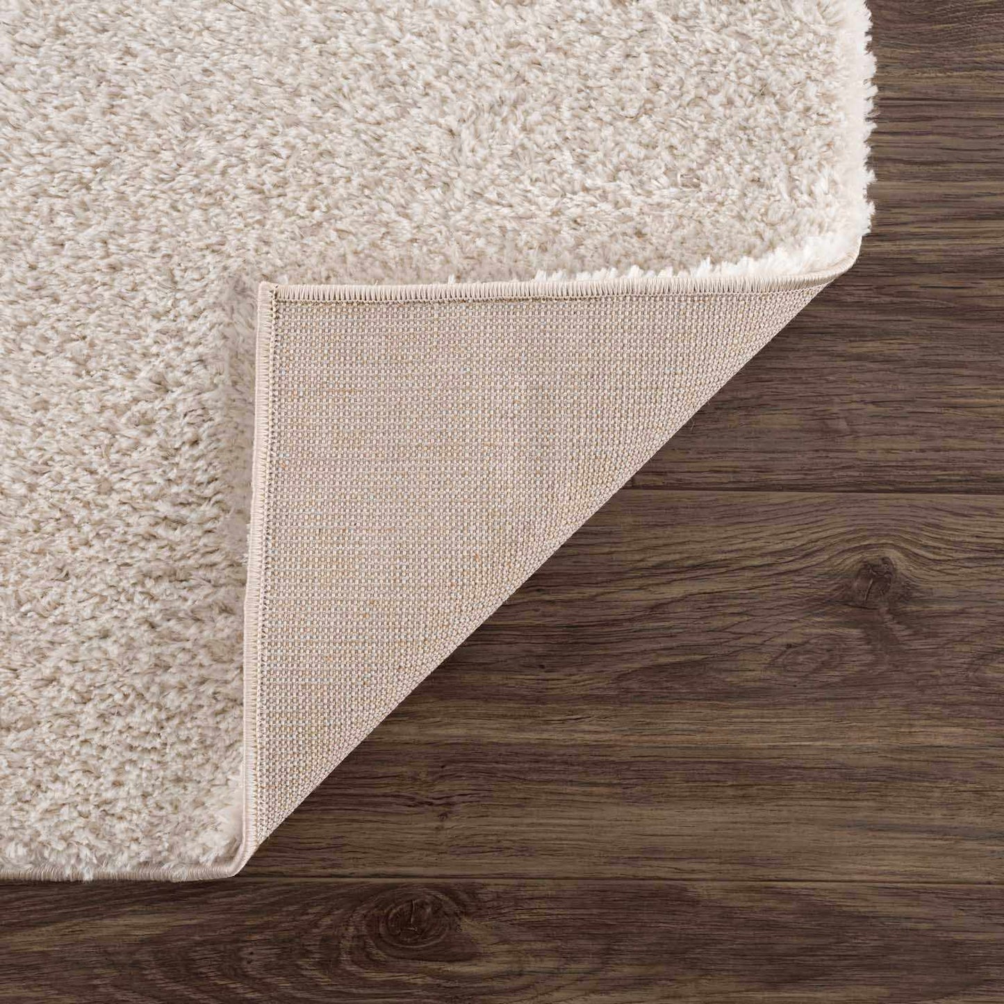 Beige Plush Area Rug - Cozy Home Décor Accent