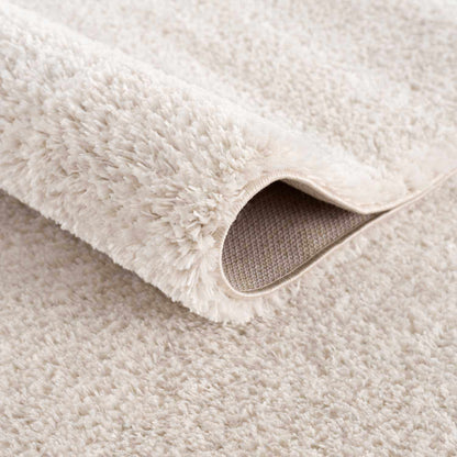 Beige Plush Area Rug - Cozy Home Décor Accent