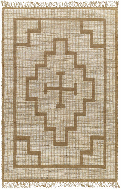 Handwoven Jute Rug - Natural Fiber Eco-Friendly Area Rug