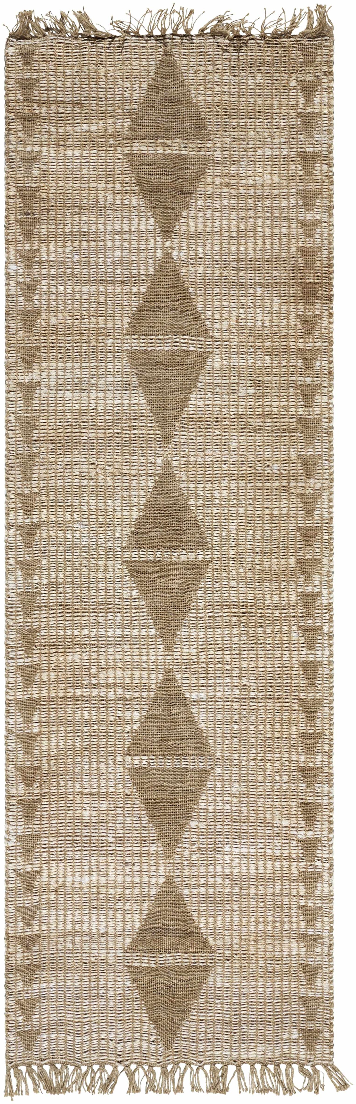Marie Jute Area Rug - Natural Fiber Bohemian  Modern Floor Decor