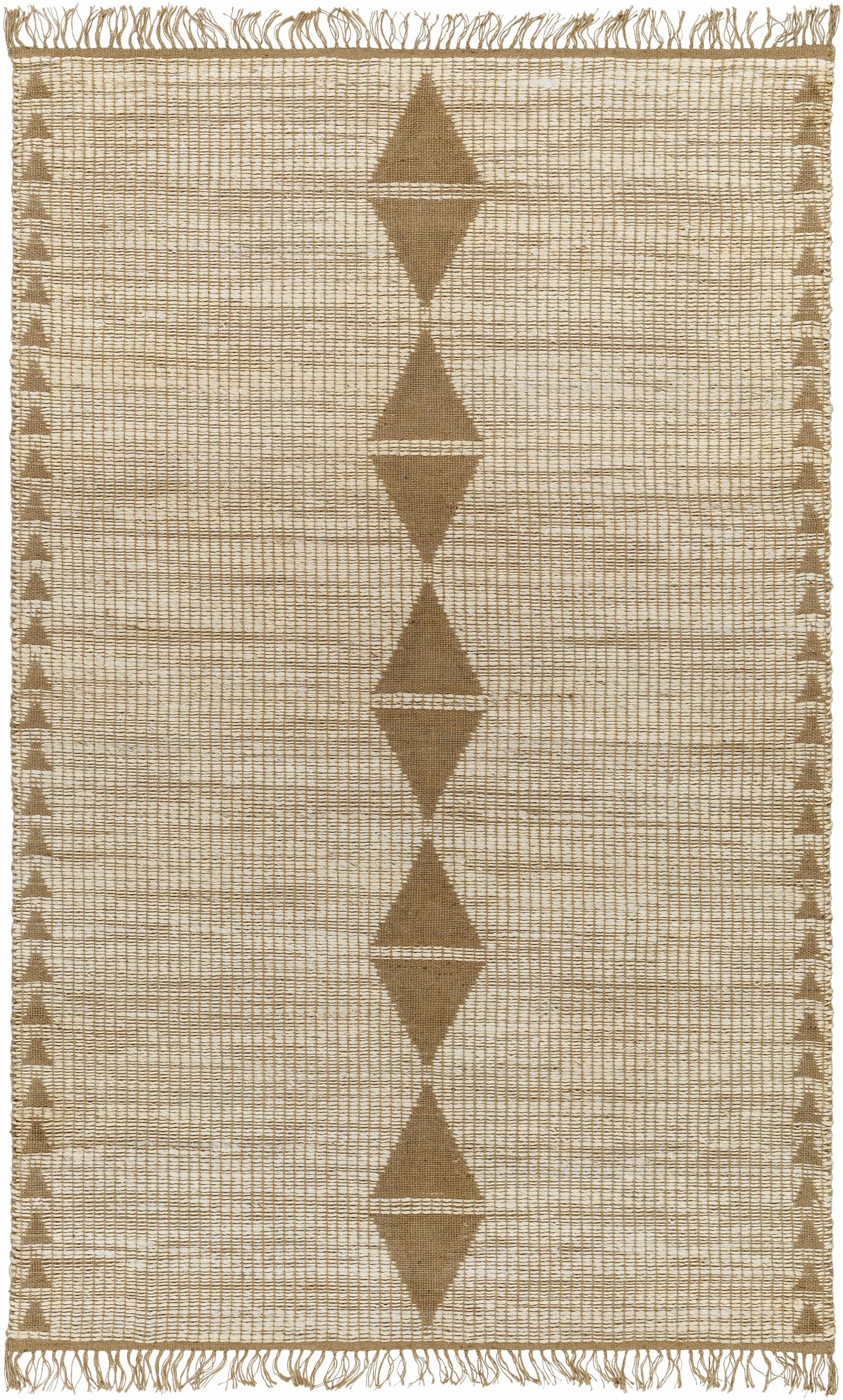 Marie Jute Area Rug - Natural Fiber Bohemian  Modern Floor Decor