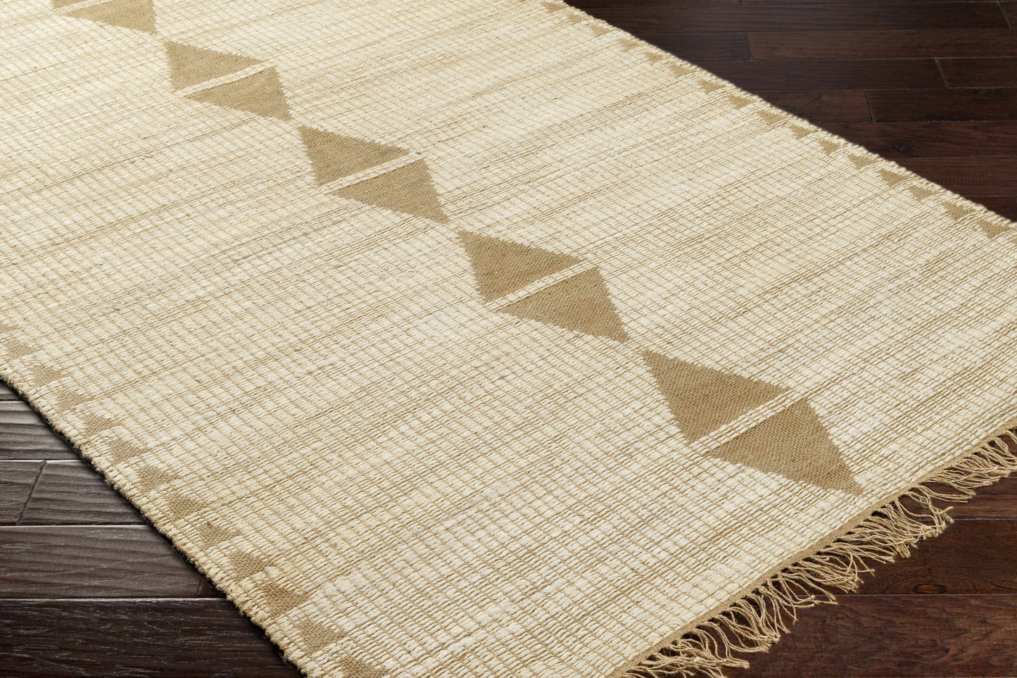 Marie Jute Area Rug - Natural Fiber Bohemian  Modern Floor Decor