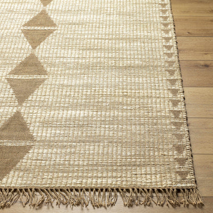 Marie Jute Area Rug - Natural Fiber Bohemian  Modern Floor Decor