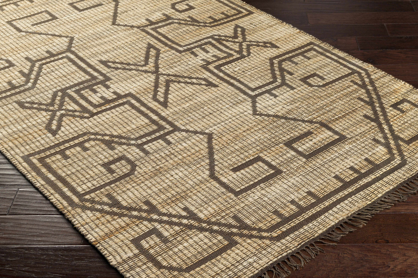 Eco-Friendly Jute Area Rug - Natural Fiber Home Decor