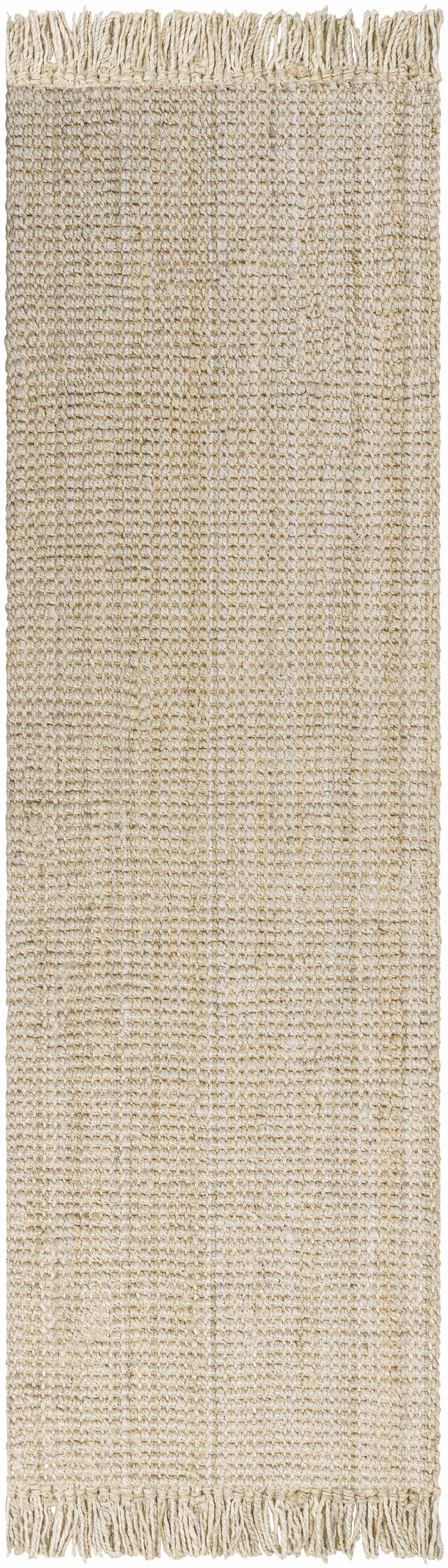 Bleached Jute Area Rug - Eco-Friendly Stylish Home Decor