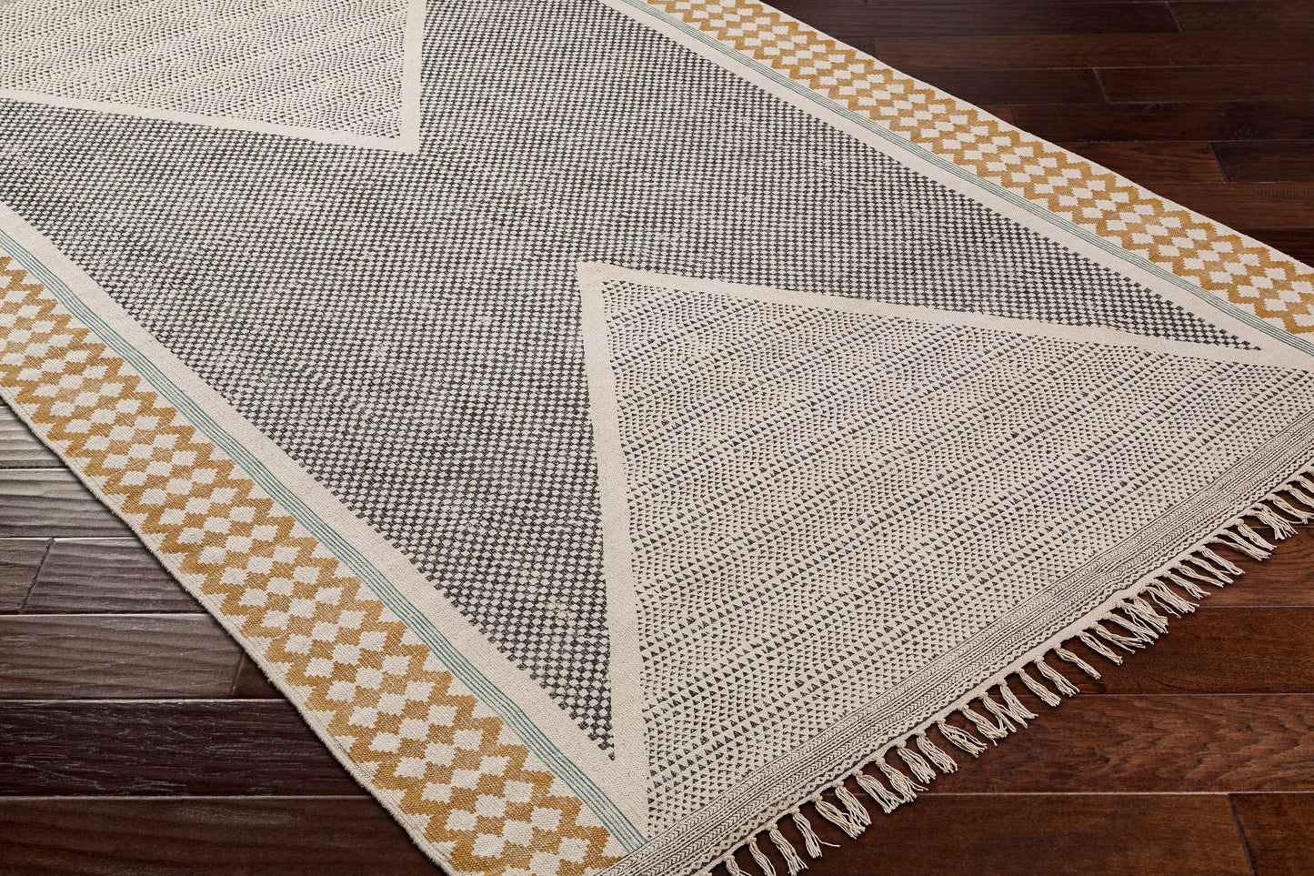 Sherbrooke Area Rug - Elegant Modern Living Room  Bedroom Decor