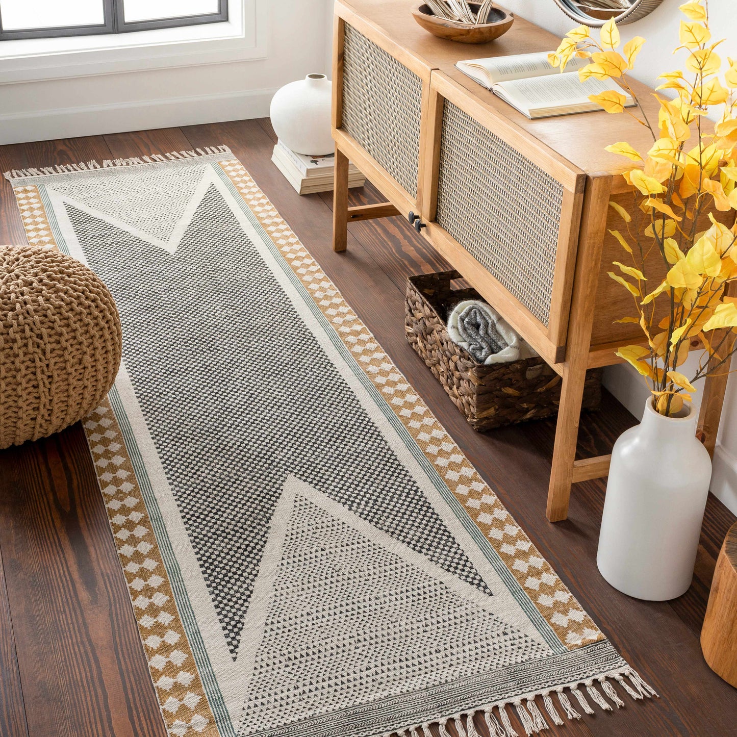 Sherbrooke Area Rug - Elegant Modern Living Room  Bedroom Decor