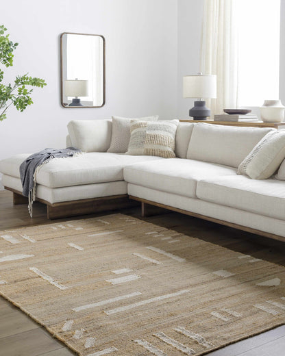 Sasha Jute Area Rug - Eco-Friendly Natural Fiber Decor