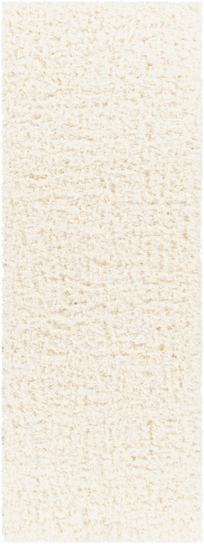 Siari Cream Plush Area Rug - Cozy Solid Home Decor