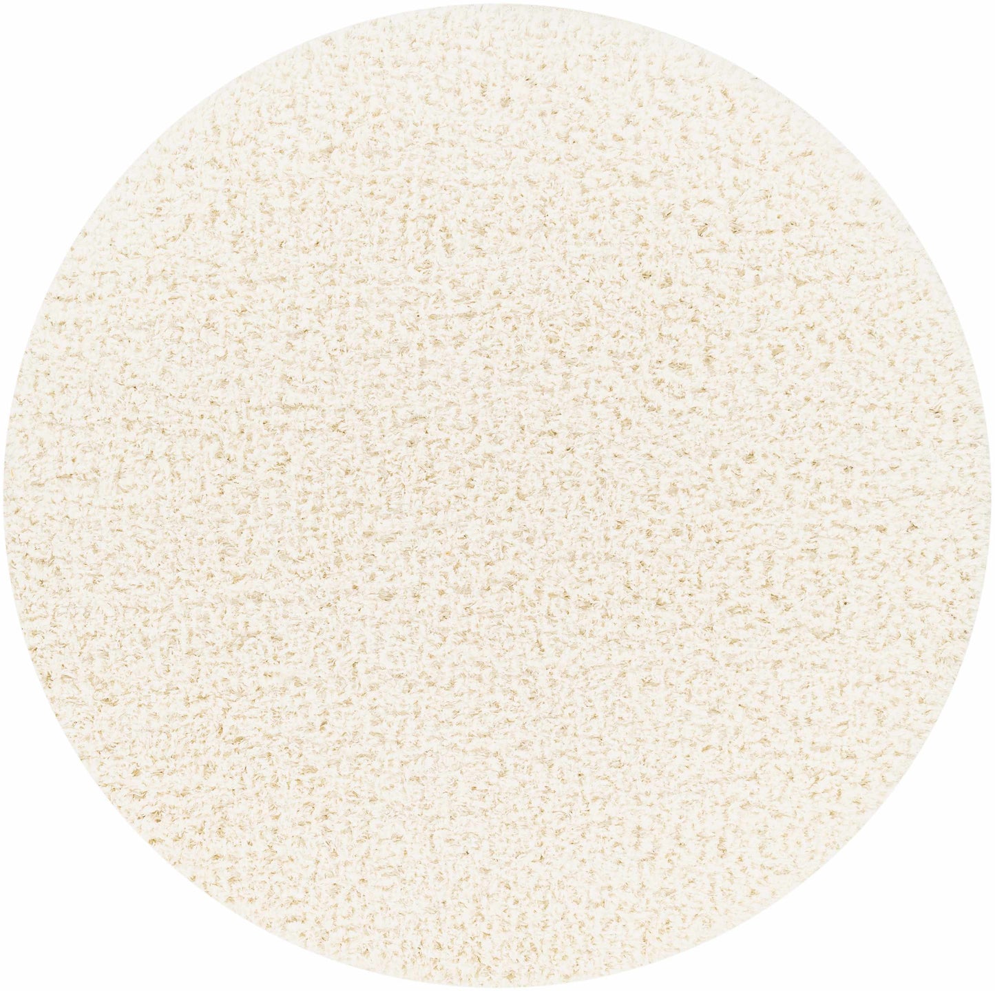Siari Cream Plush Area Rug - Cozy Solid Home Decor