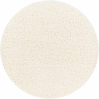 Siari Cream Plush Area Rug - Cozy Solid Home Decor
