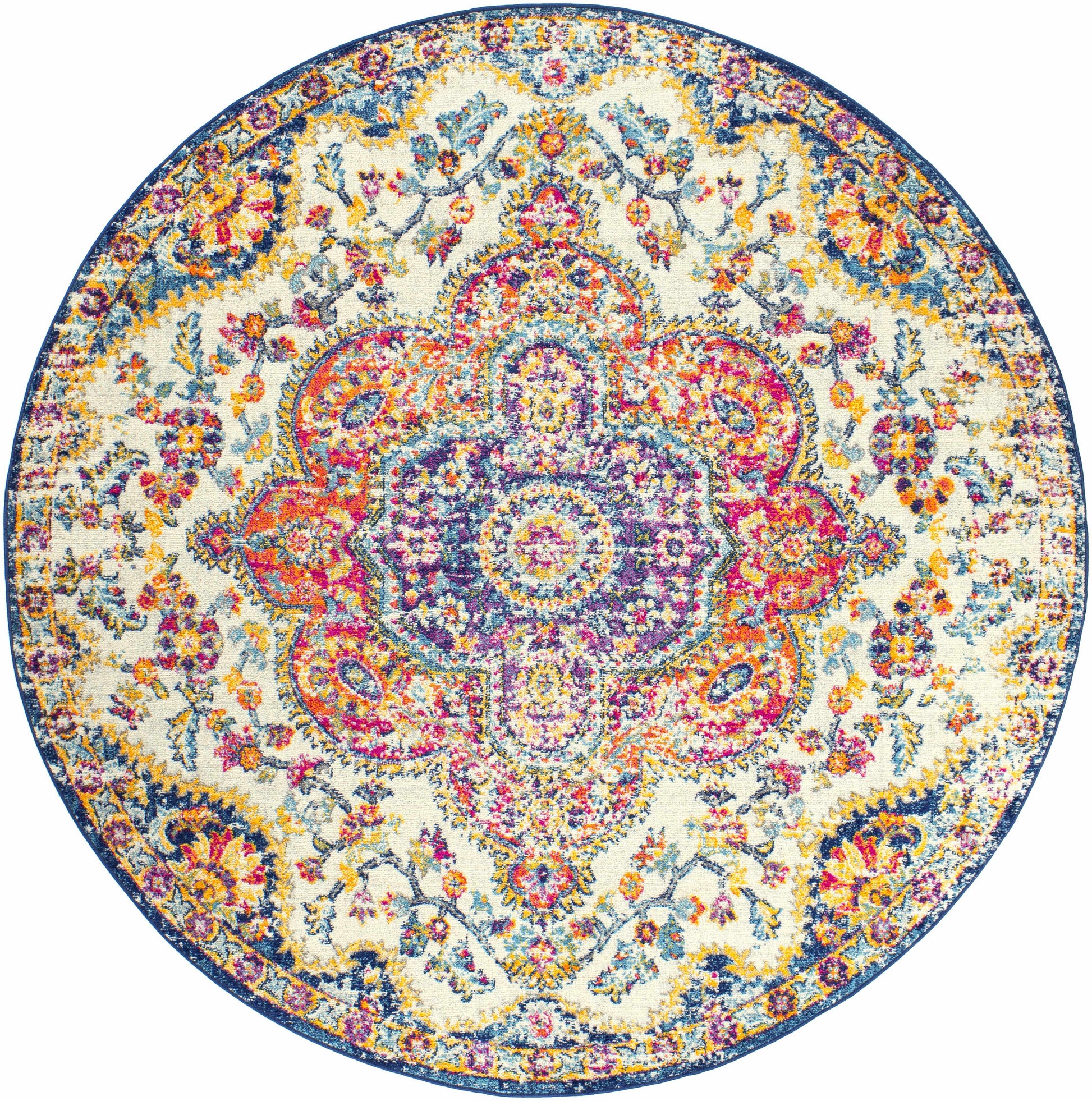 Refined decor rug