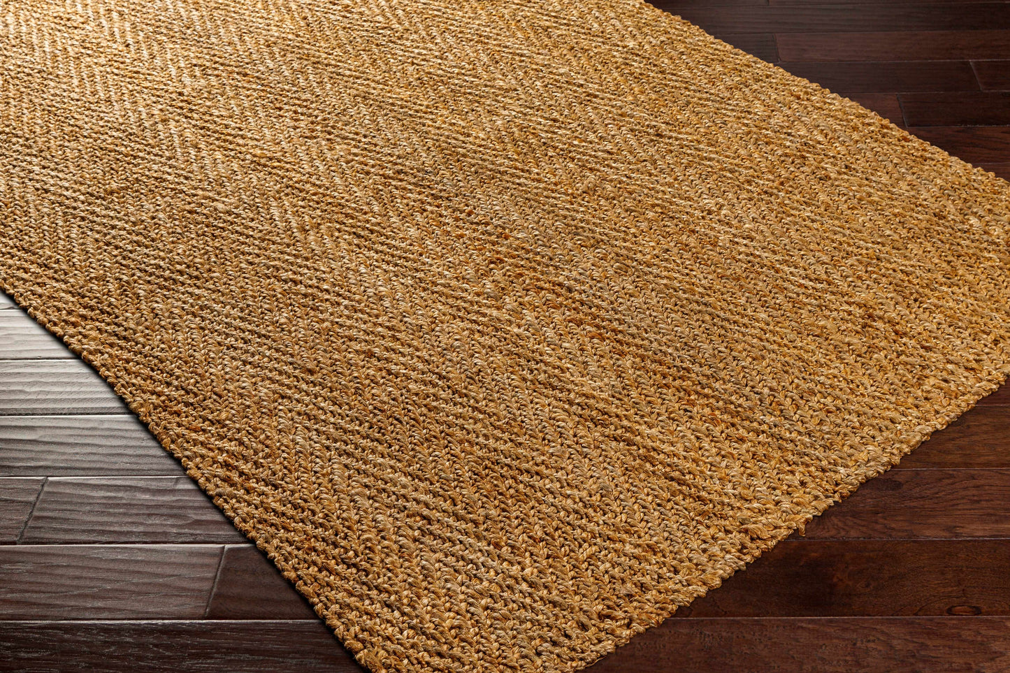 Asaka Jute Area Rug - Eco-Friendly Natural Fiber Floor Decor