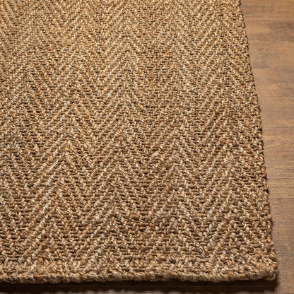 Asaka Jute Area Rug - Eco-Friendly Natural Fiber Floor Decor