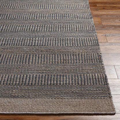 Navy Jute Area Rug - Stylish Durable Home Decor