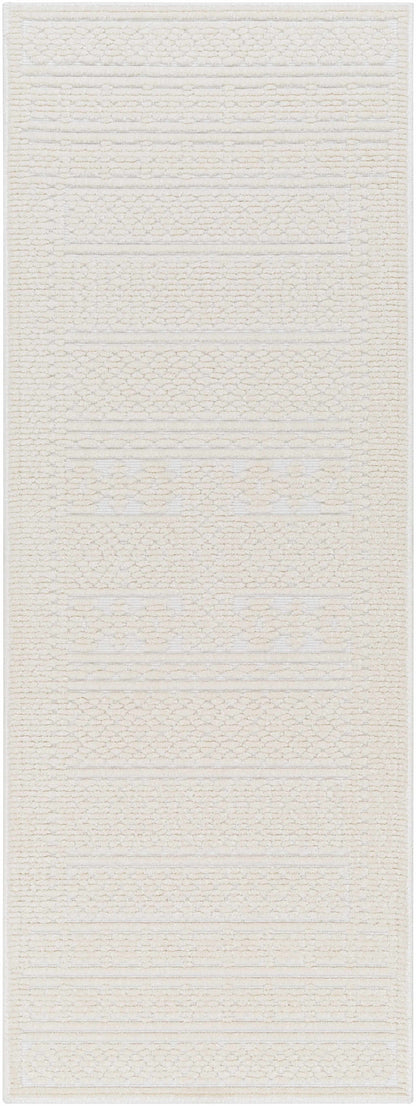 Bahar Cream Washable Area Rug - Stylish Home Décor
