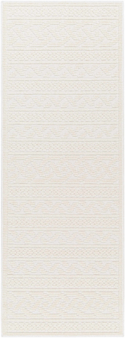 3D White Washable Rug - Stylish Durable Easy to Clean