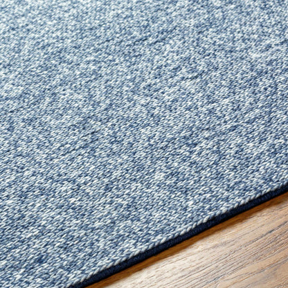 Blue Area Rug - Stylish Solid Home Decor