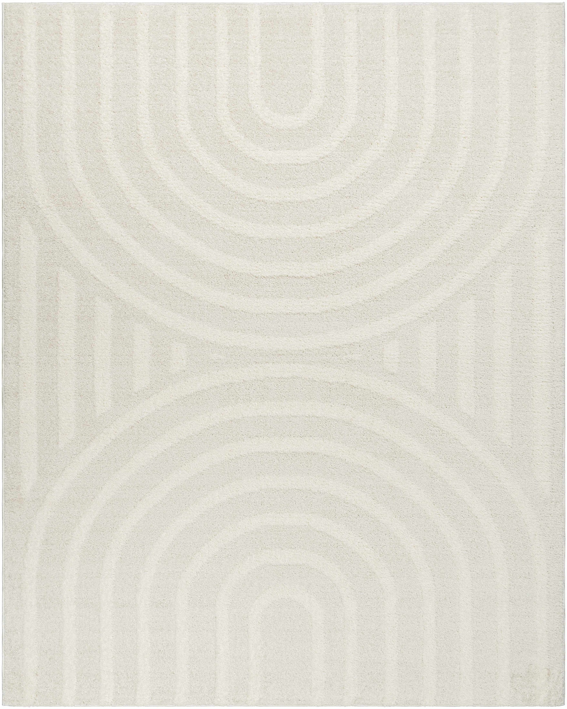 Arnel versatile cream rug