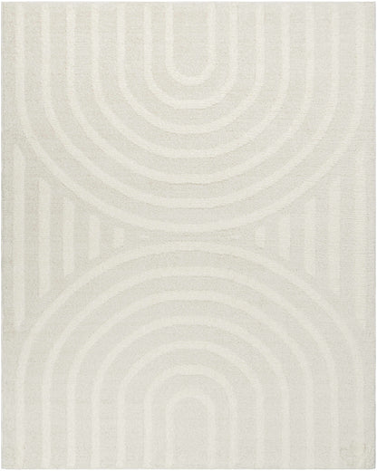 Arnel versatile cream rug