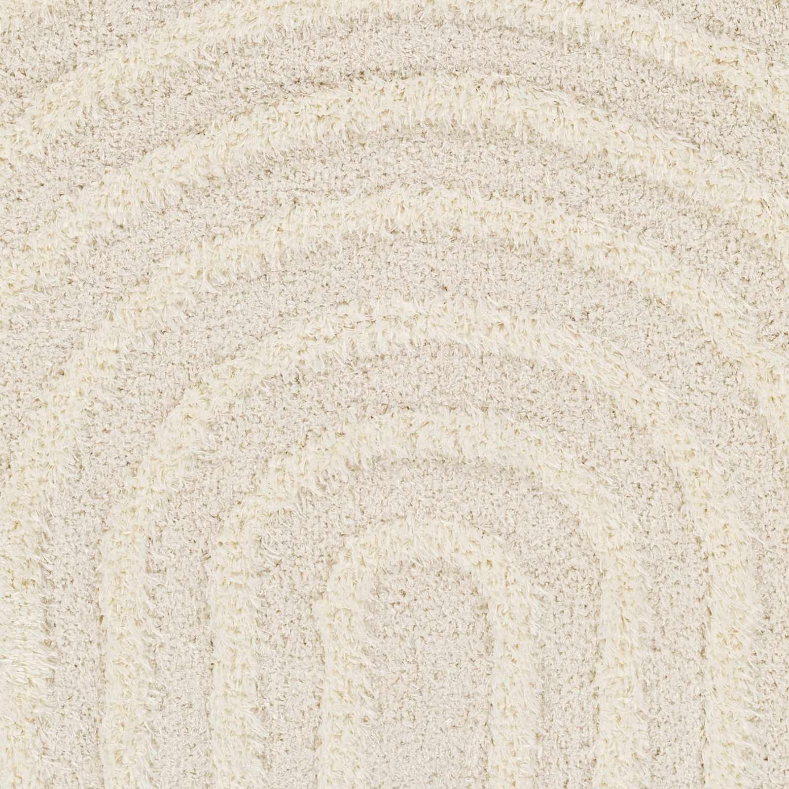 Arnel modern cream rug