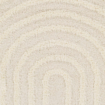 Arnel modern cream rug
