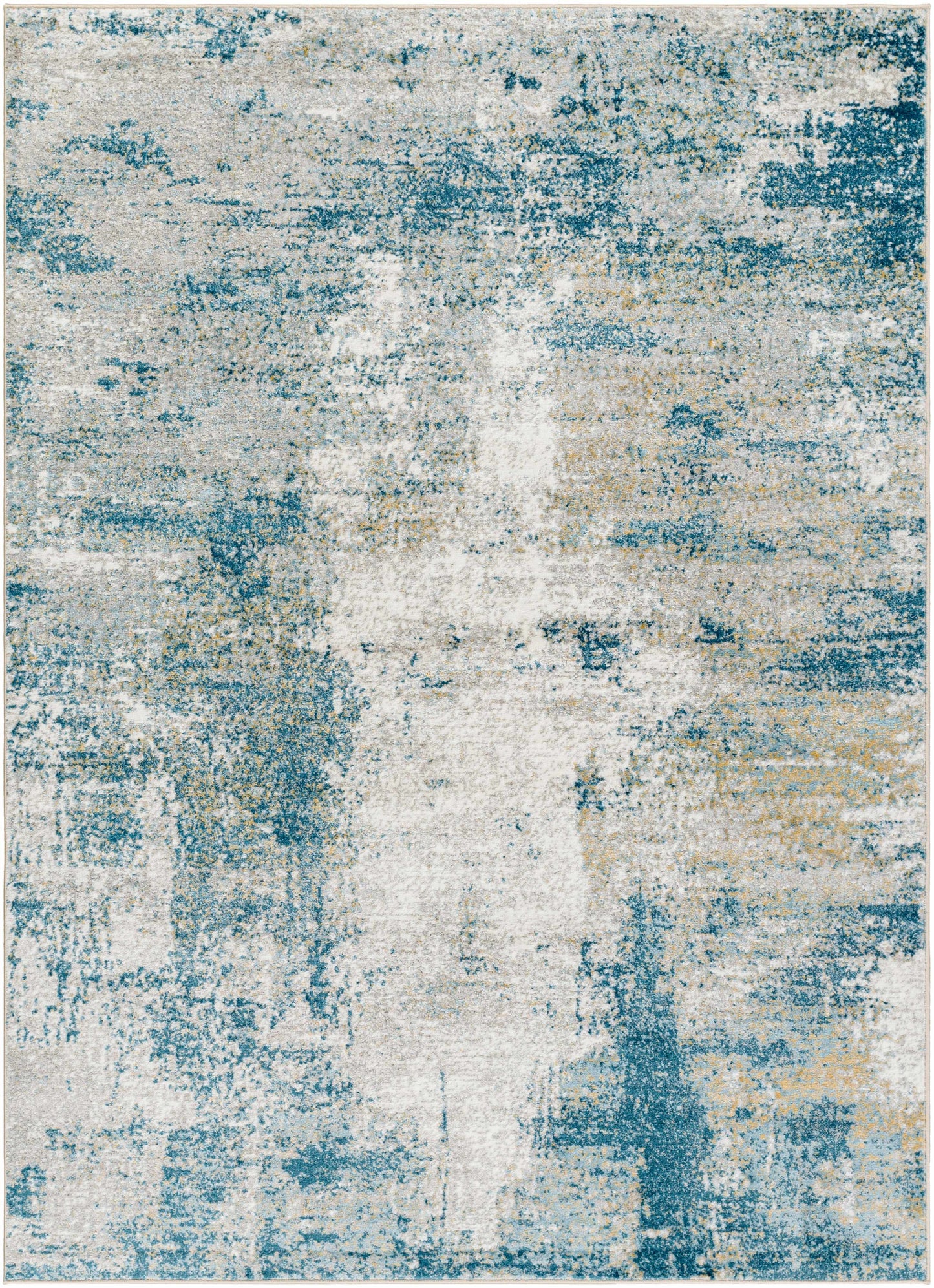 Modern Abstract Area Rug - Duval Blue Home Décor