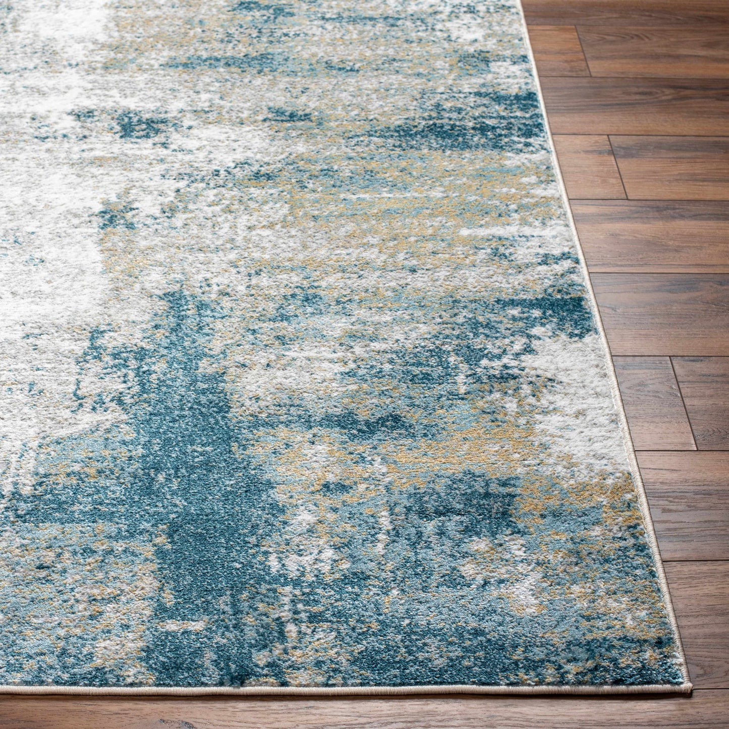 Modern Abstract Area Rug - Duval Blue Home Décor