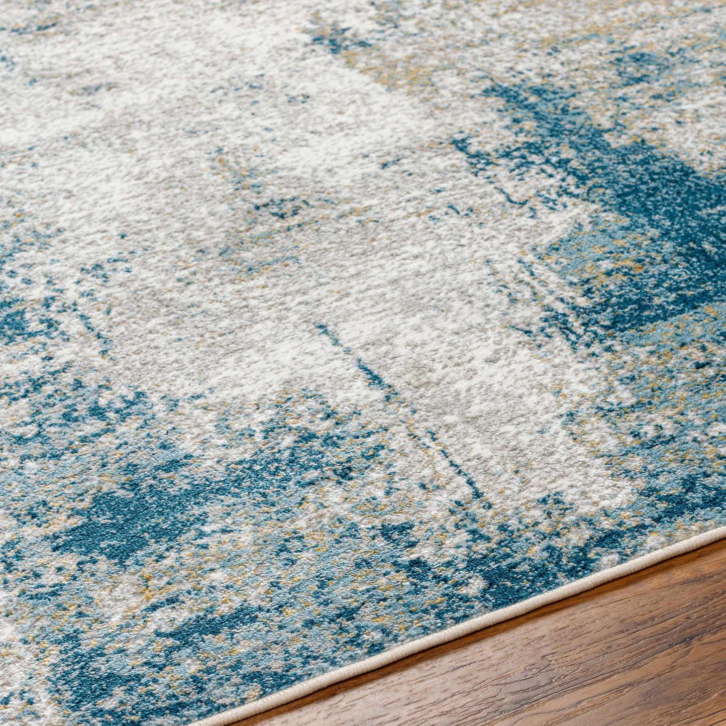 Modern Abstract Area Rug - Duval Blue Home Décor