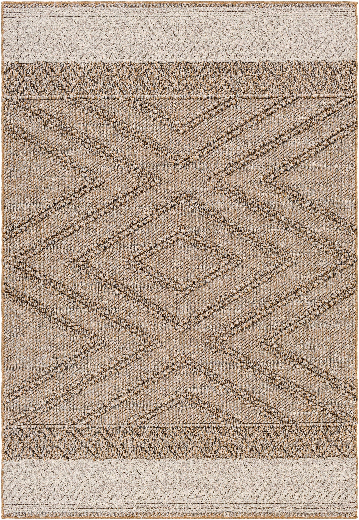 Beige Areli Area Rug - Soft Elegant Floor Covering for Living Room