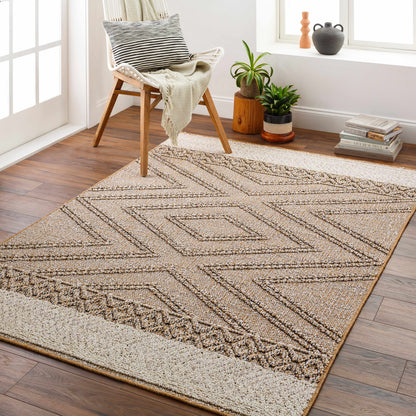 Beige Areli Area Rug - Soft Elegant Floor Covering for Living Room