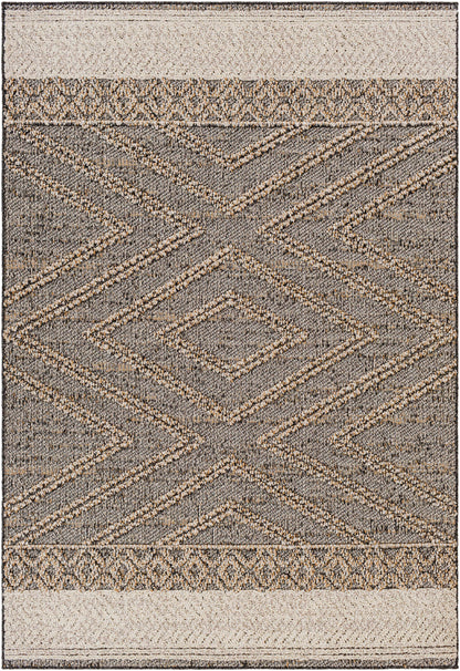 Beige Charcoal Areli rug