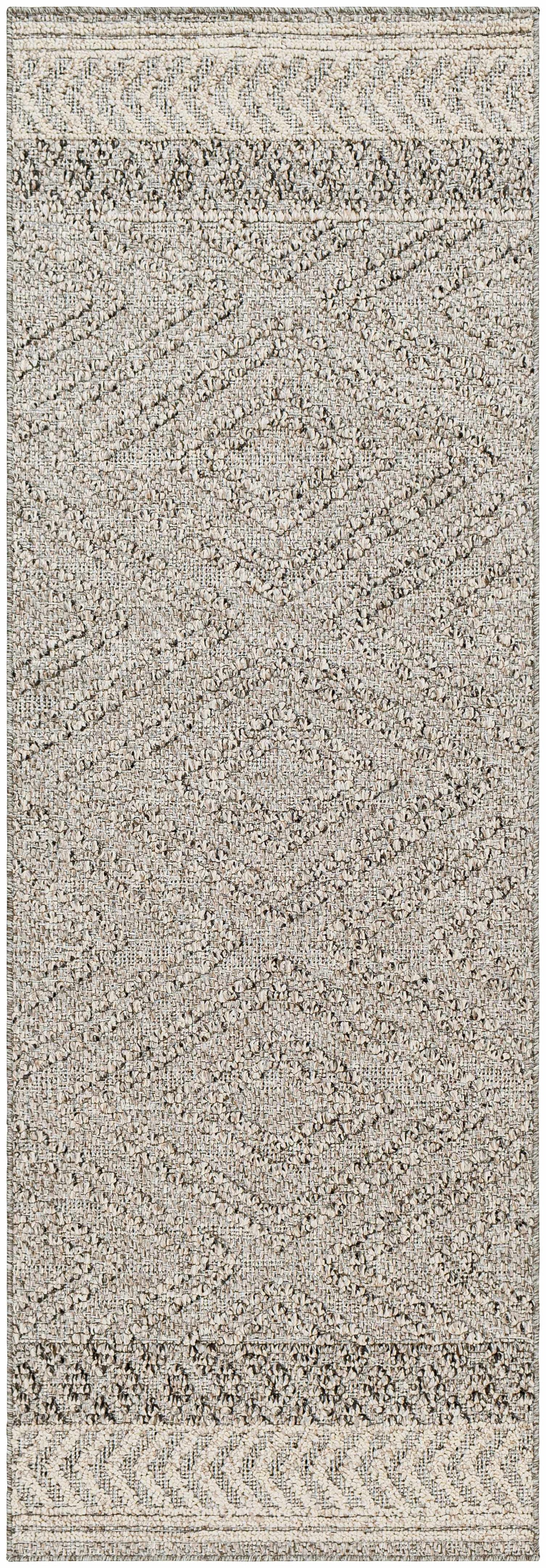 Beige and Gray Area Rug - Stylish Soft Versatile Home Décor
