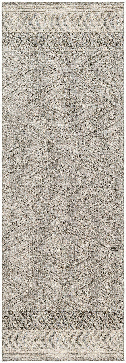 Beige and Gray Area Rug - Stylish Soft Versatile Home Décor