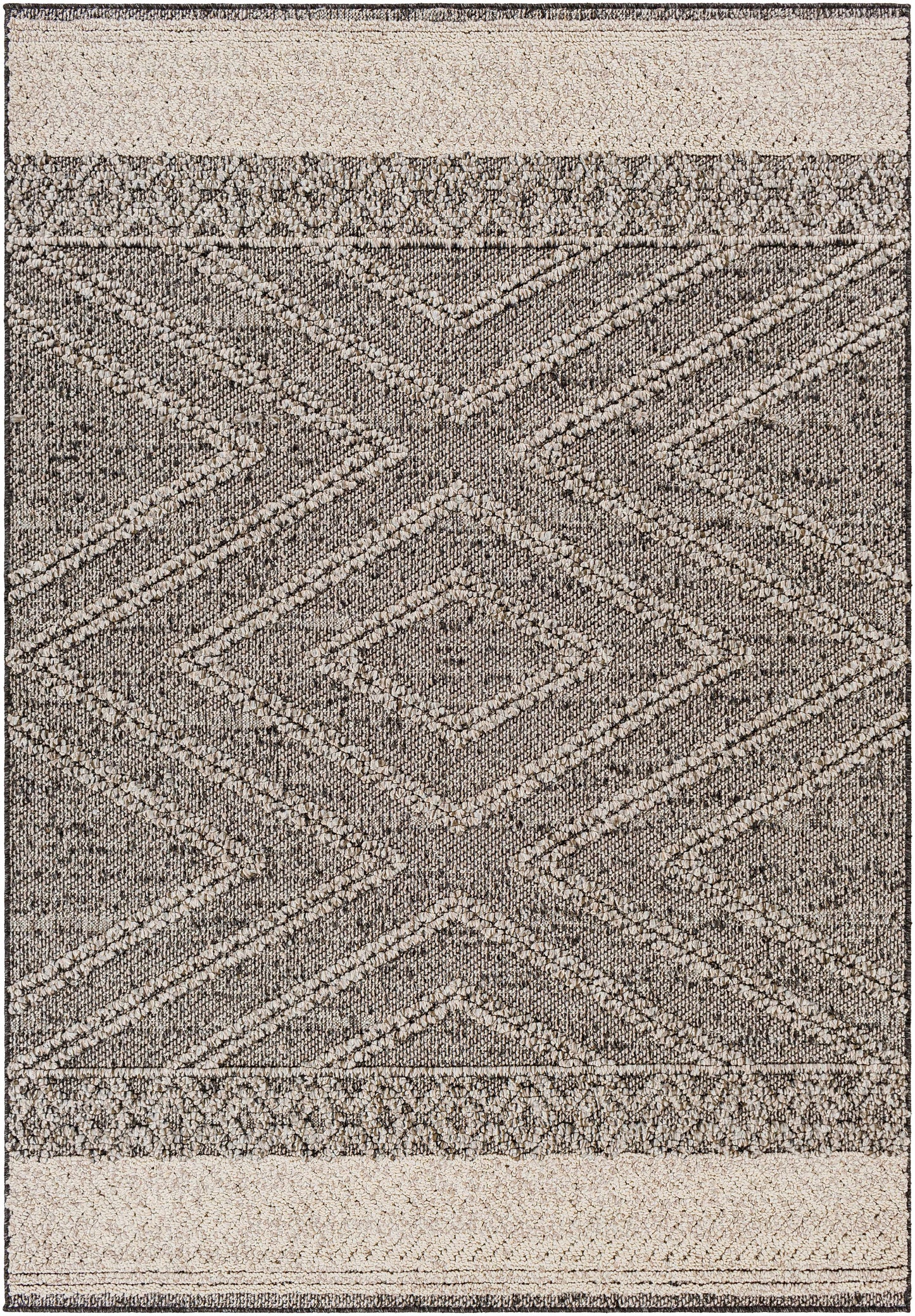 Beige Brown Area Rug - Soft Durable Stylish Home Accent