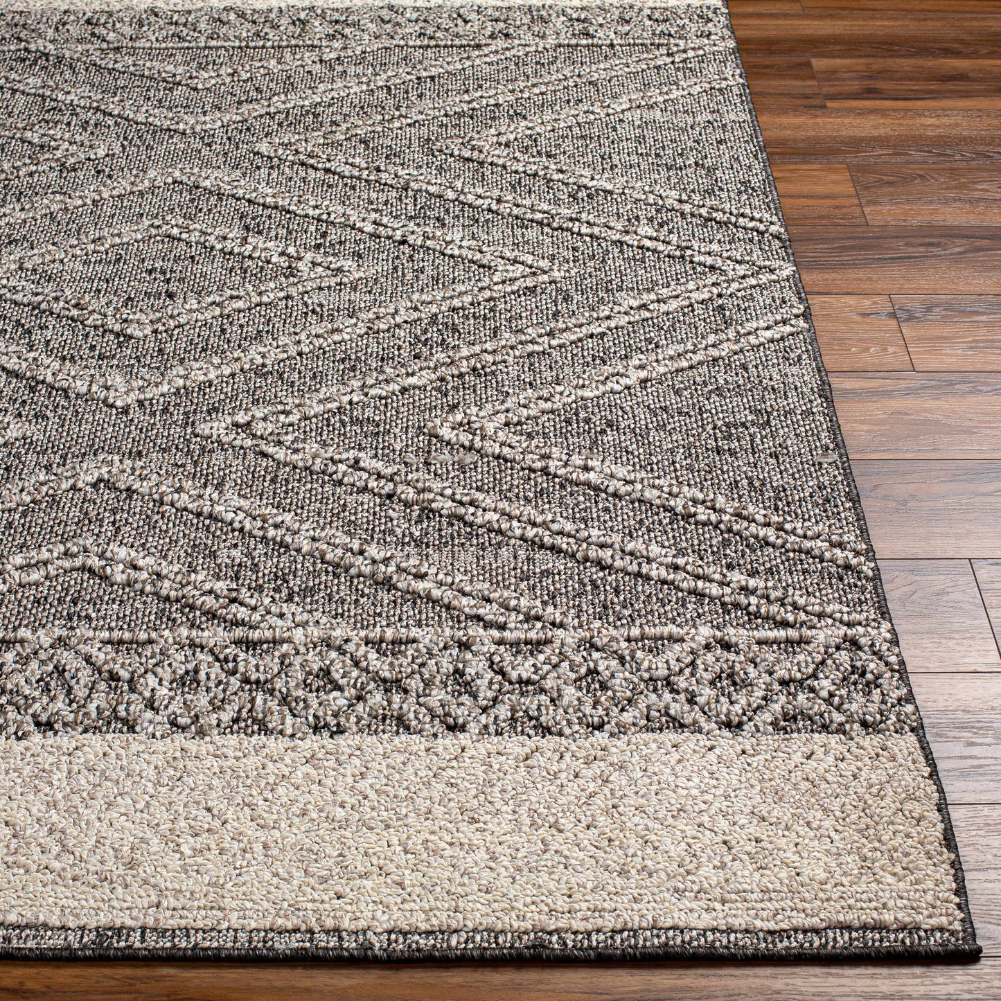 Beige Brown Area Rug - Soft Durable Stylish Home Accent