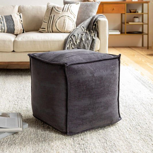 Strausstown Pouf Navy Clearance Edition For Living Rooms