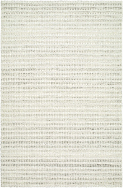 Tevah Pearl Wool Area Rug - Soft Elegant Cozy Design