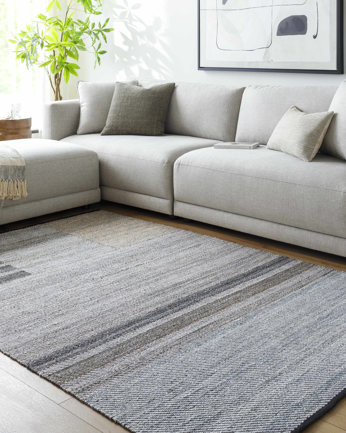 Velda Area Rug - Soft Durable Modern Living Room or Bedroom Rug